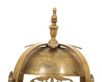 An English Brass Lantern Clock