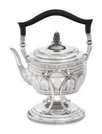 A George III Silver Four-Piece Tea and Coffee Service