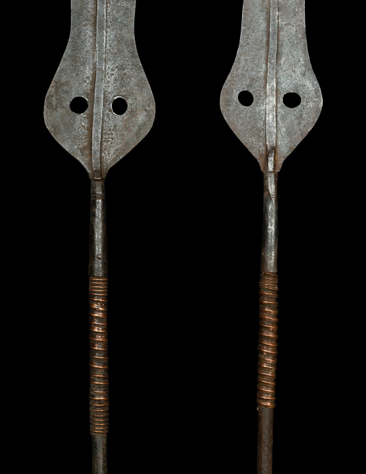 Three Maasai Warrior Spears