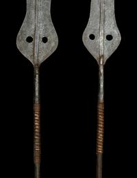Three Maasai Warrior Spears