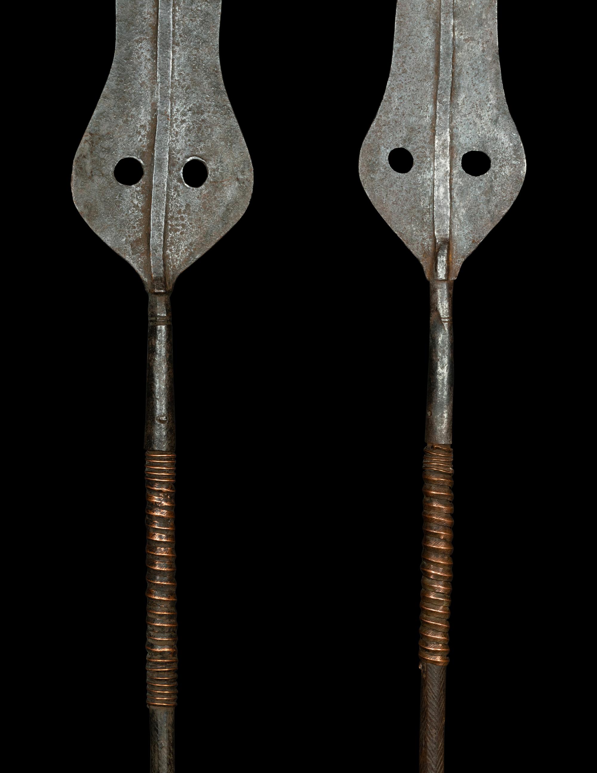 Three Maasai Warrior Spears