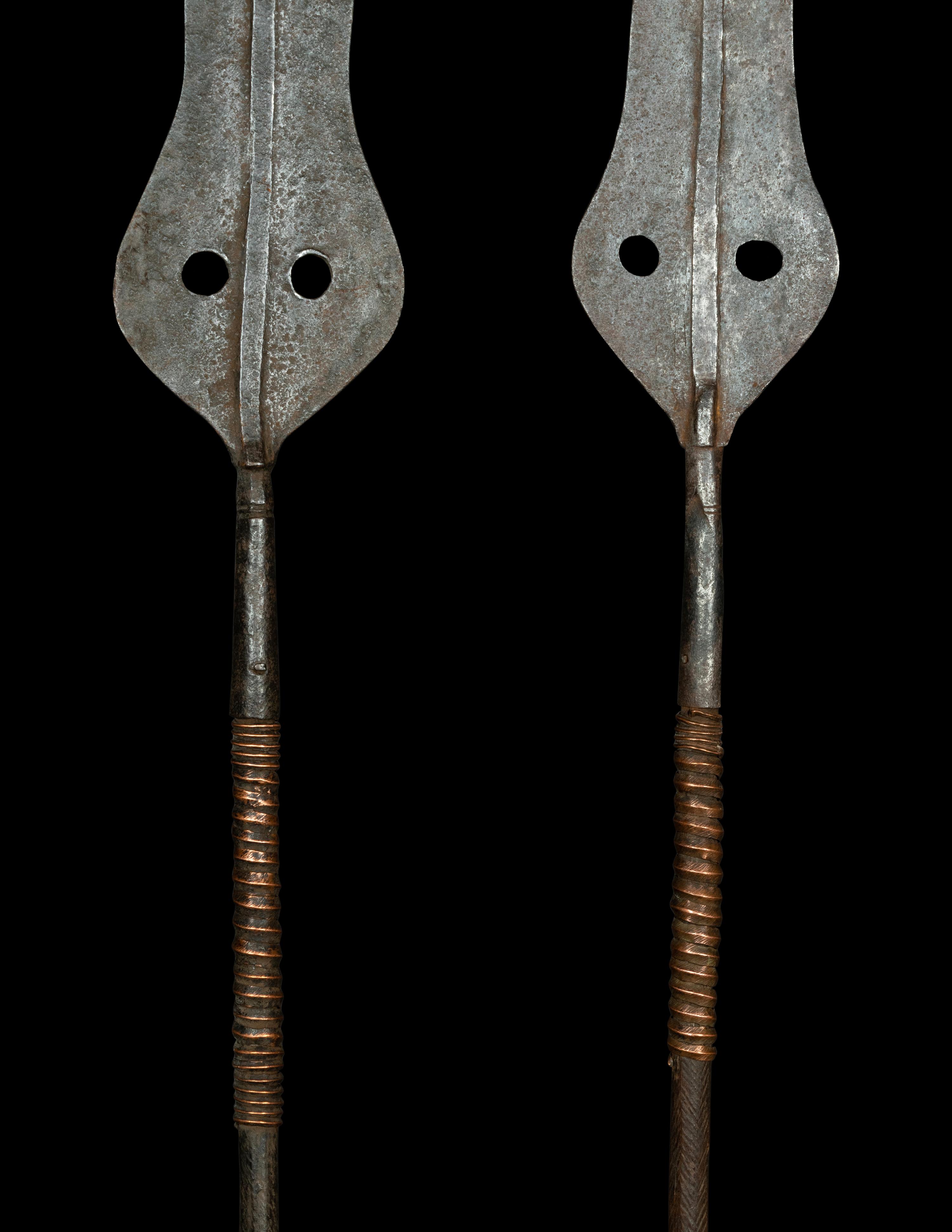 Three Maasai Warrior Spears