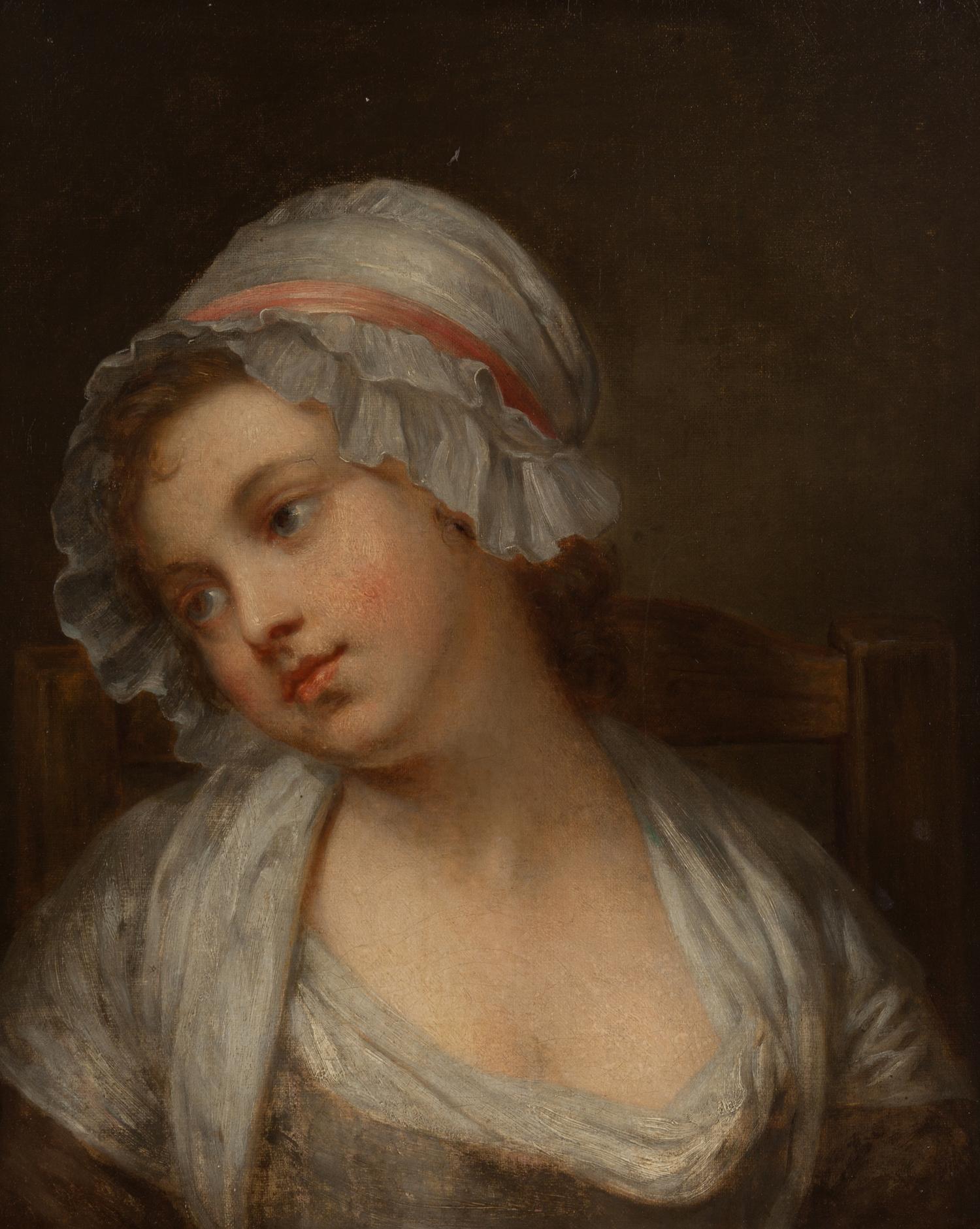 Follower of Jean-Baptiste Greuze, 19th Century