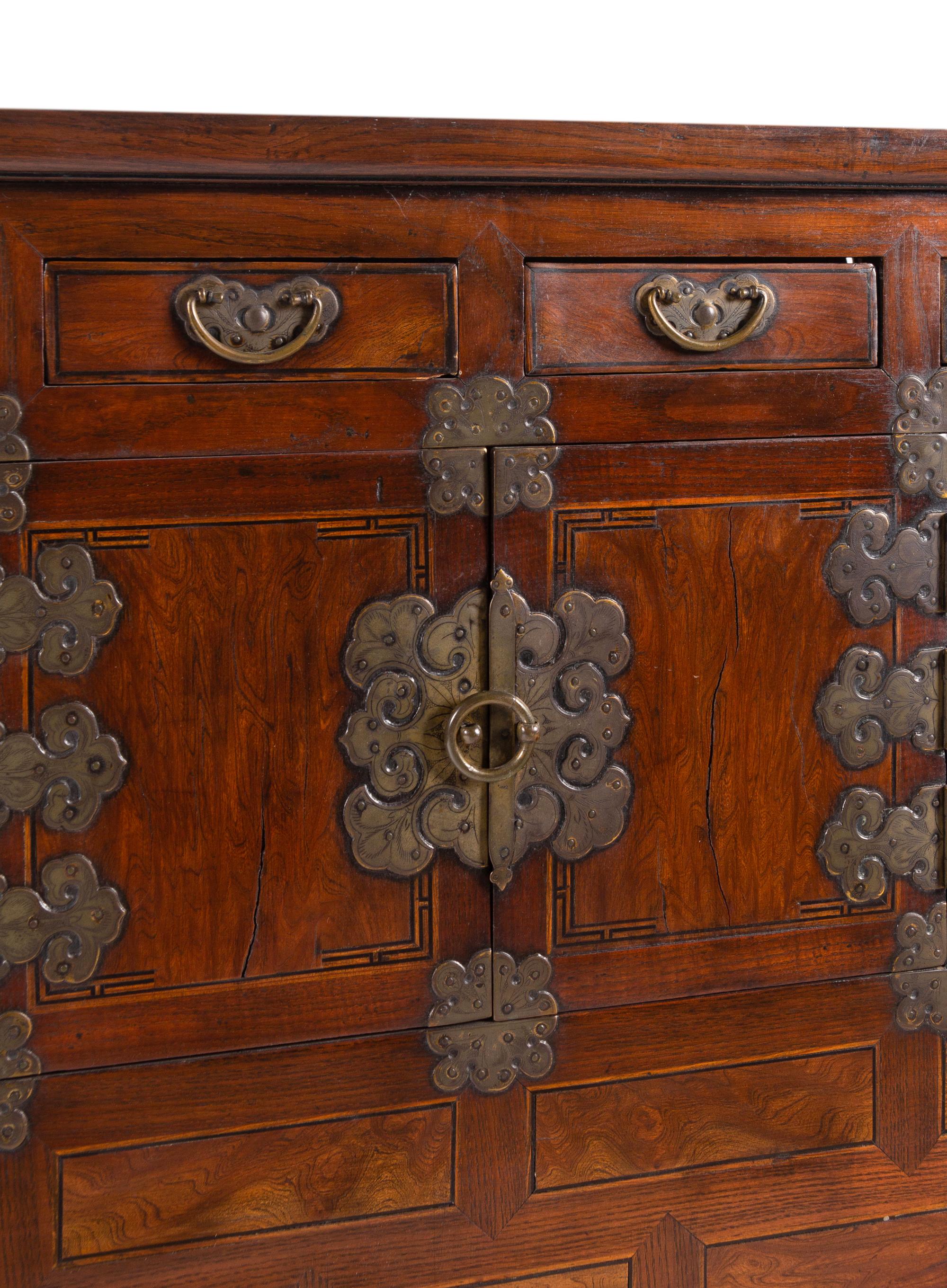 A Korean Tansu Cabinet