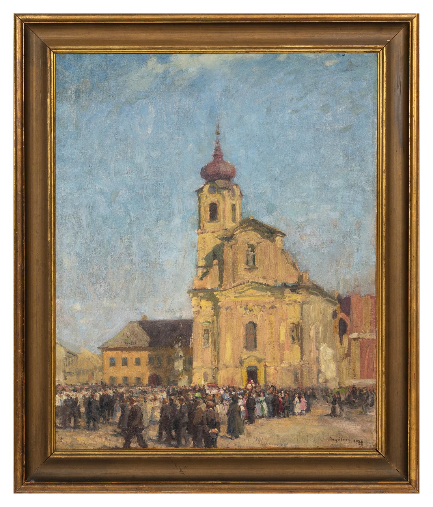 The Church in Tápé, 1929
