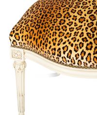 A Set of Eight Louis XVI Style Painted Oval-Back Dining Chairs