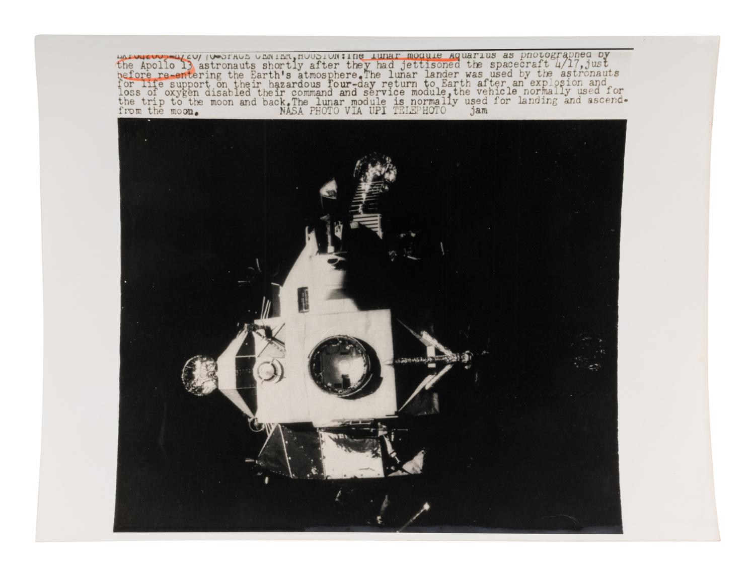 [NASA]. A large archive of 1,540 photographs incl. Mercury, Gemini, and Apollo missions. 1961-1972.