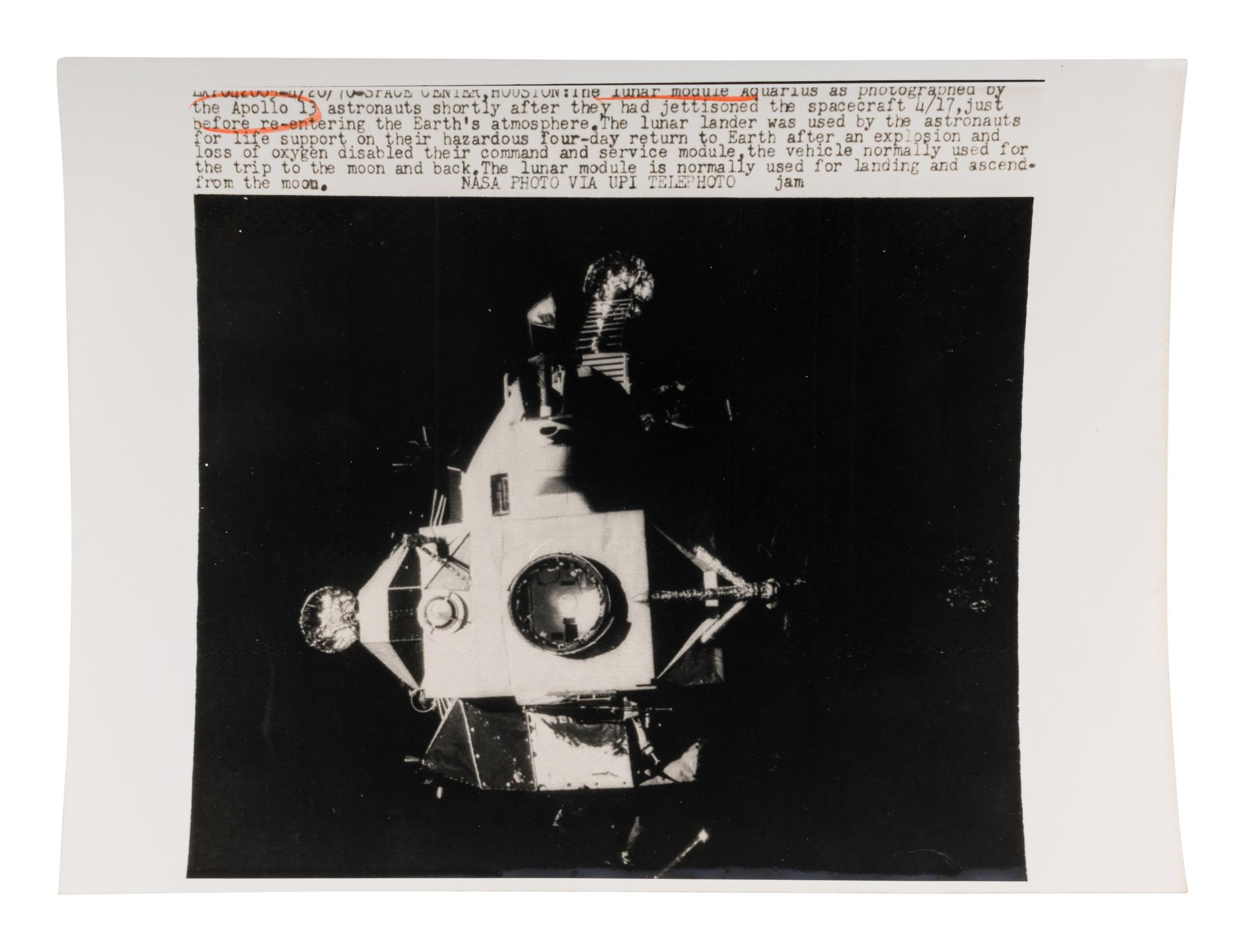 [NASA]. A large archive of 1,540 photographs incl. Mercury, Gemini, and Apollo missions. 1961-1972.