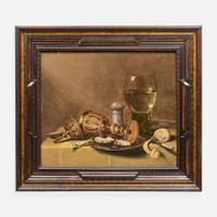 After Willem Claesz Heda (Dutch, 1594–D.C. 1680) Still Life with Oysters, Roemer and Peeled Lemon