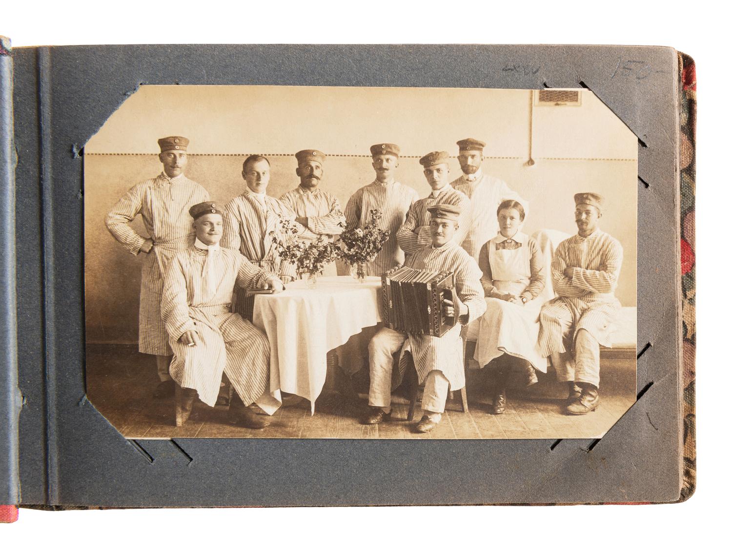 [EARLY PHOTOGRAPHY] - [AMERICA AT WAR] Over 100 images, mostly military in subject matter, various dates from Civil War to WWII.