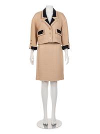 Chanel Wool Two-Piece Skirt Suit, 1980-90s