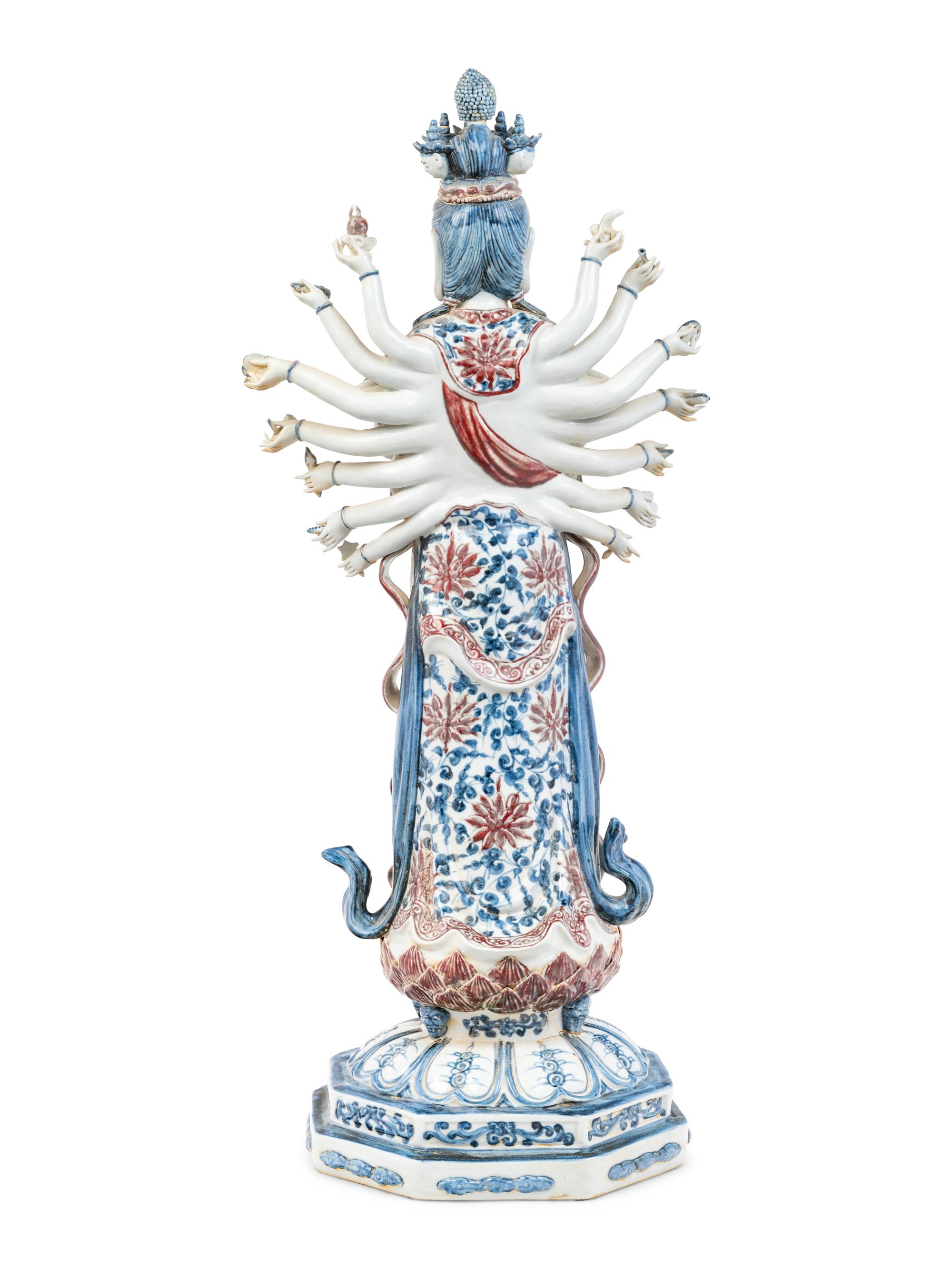 A Japanese Porcelain Guanyin