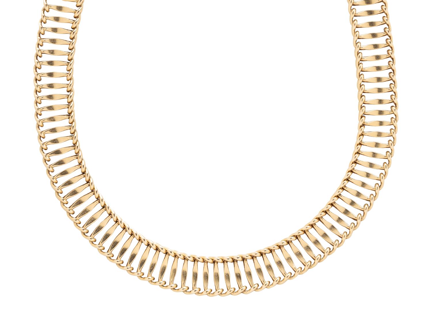 YELLOW GOLD NECKLACE