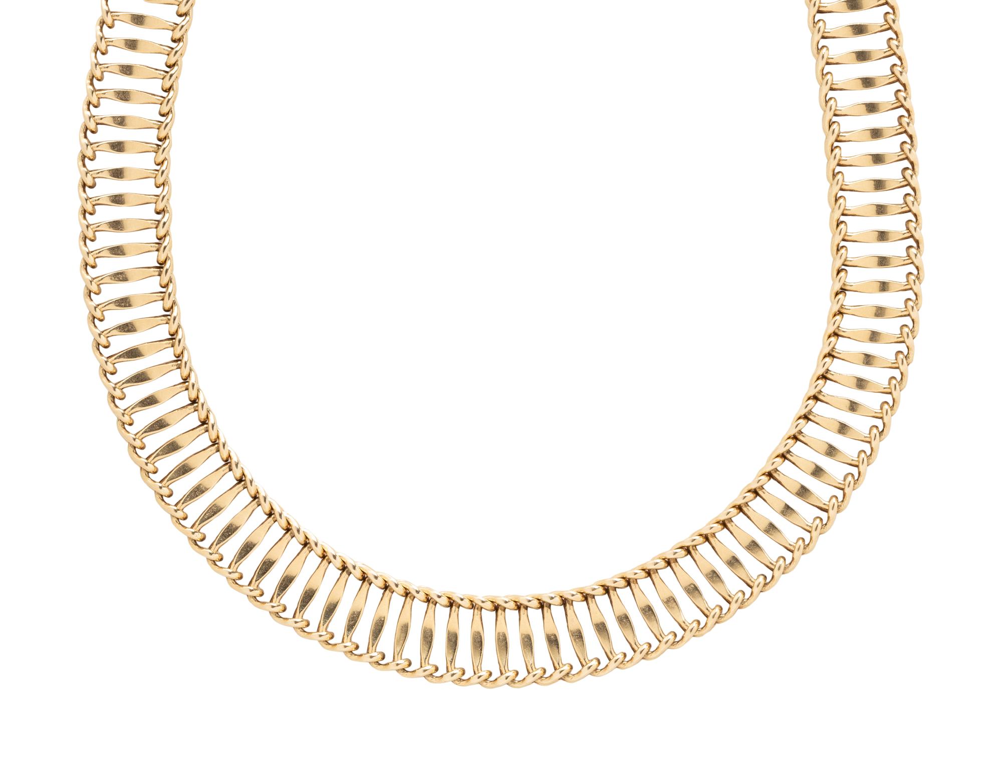 YELLOW GOLD NECKLACE