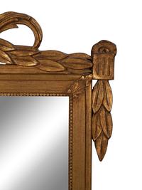 A Continental Style Giltwood Mirror