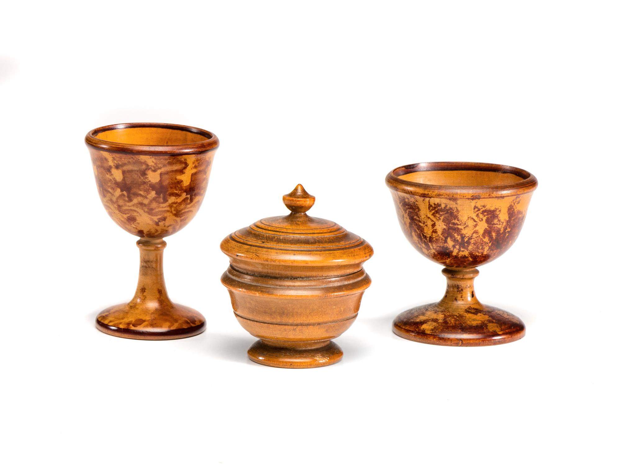 Three Pieces of Lehnware and Peaseware