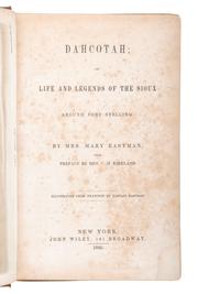 [NATIVE AMERICANA]. Books related to the Dakotas, including: