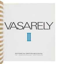 VASARELY, Victor (1906-1997). Plastic Arts of the 20th Century: Vasarely. Neuchâtel: Éditions du Griffon Neuchatel, 1969, 1974, 1979.
