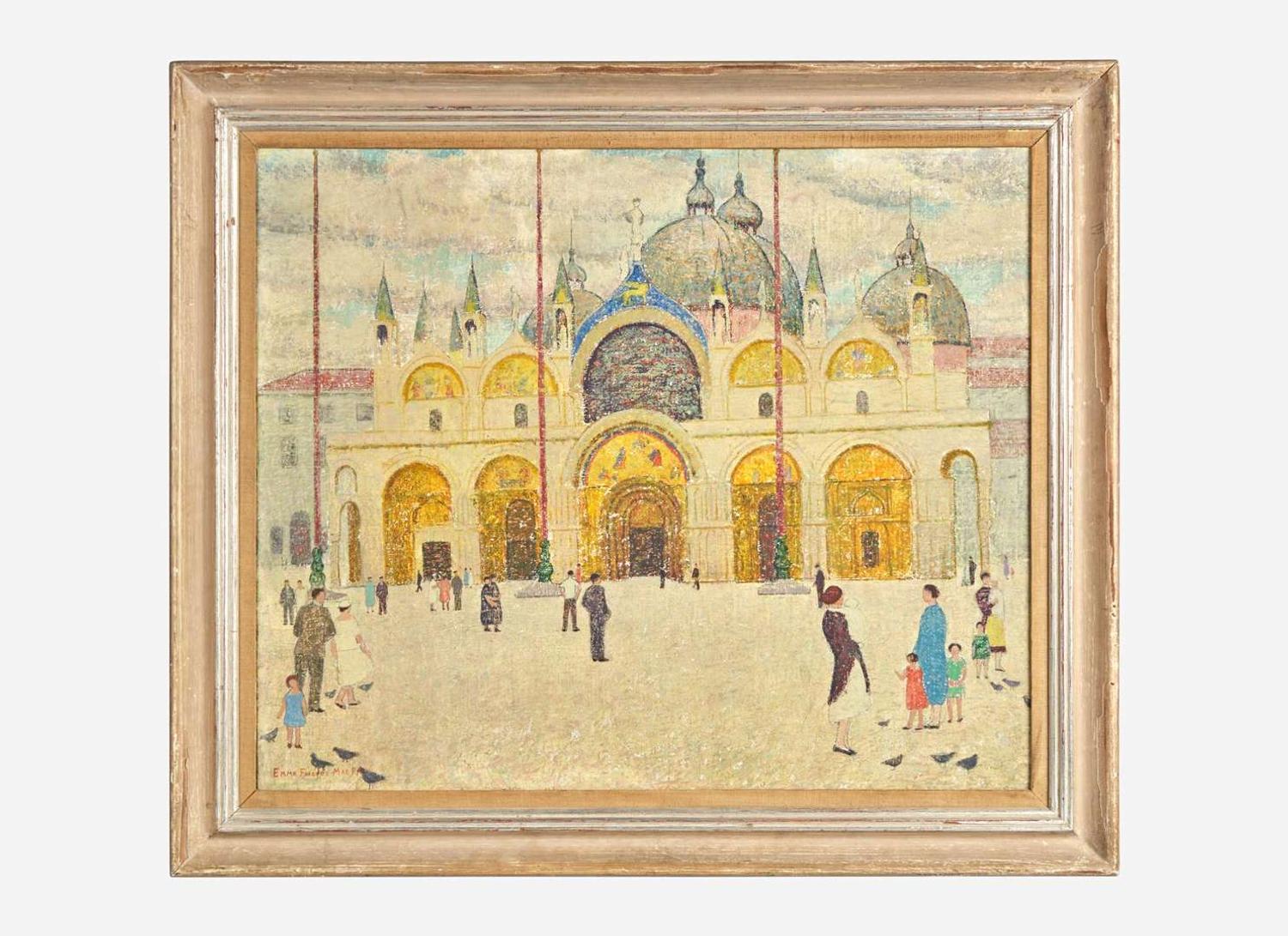 Emma Fordyce MacRae (American, 1887-1974) - St. Mark's Square, Venice