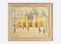 Emma Fordyce MacRae (American, 1887-1974) - St. Mark's Square, Venice