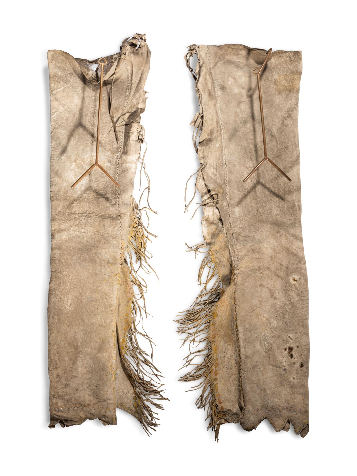 Chiricahua Apache Hide Leggings