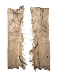 Chiricahua Apache Hide Leggings