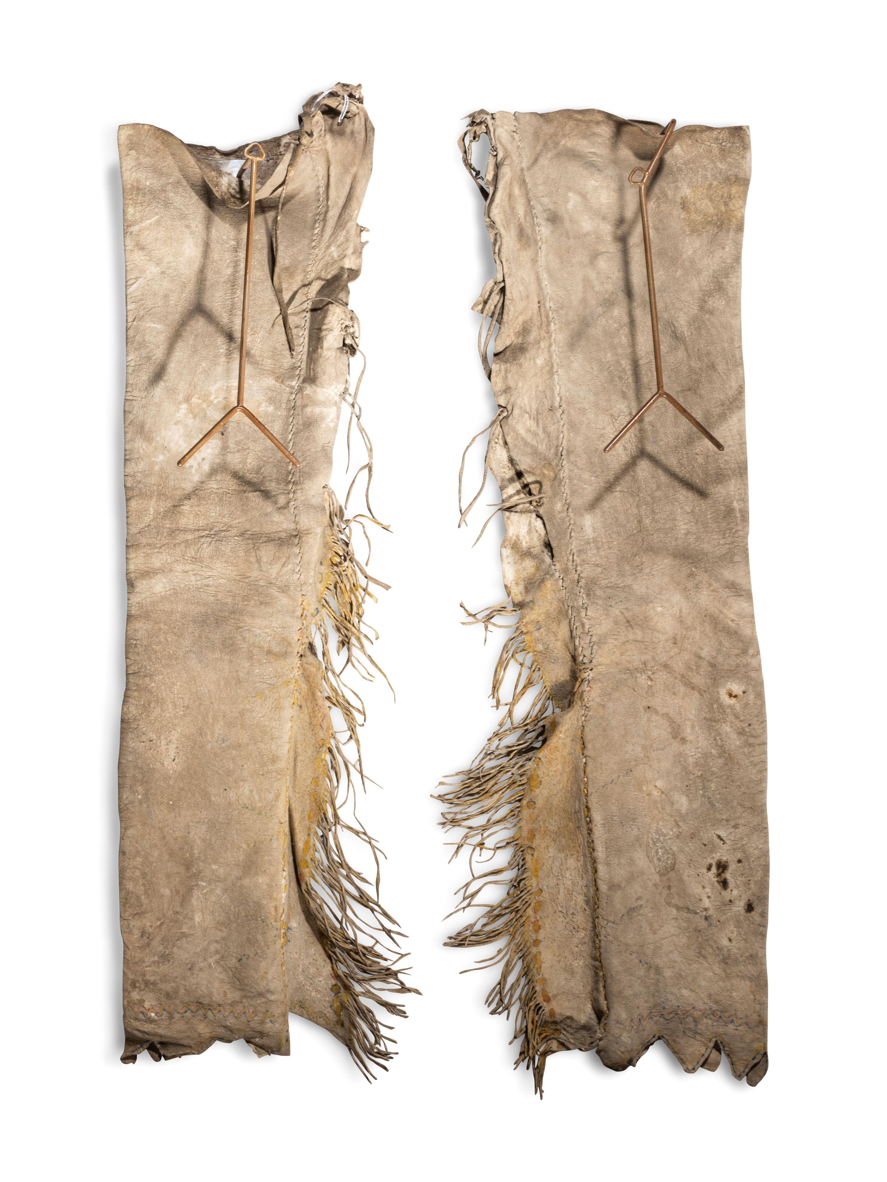 Chiricahua Apache Hide Leggings