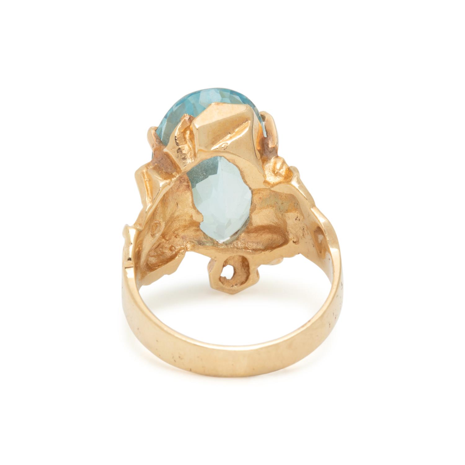 AQUAMARINE RING