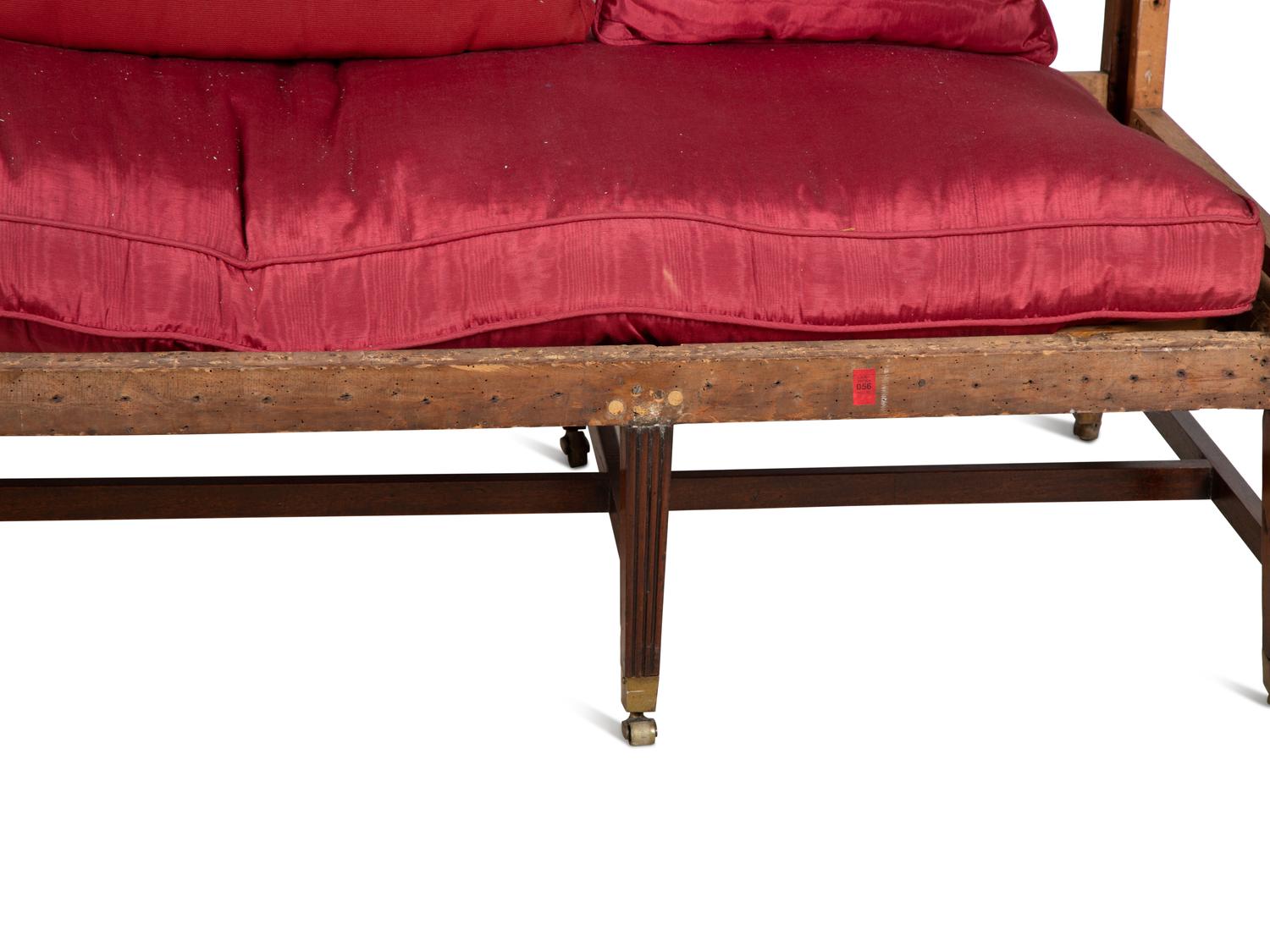 A George III Mahogany Sofa Frame — EARLY 19TH CENTURY
