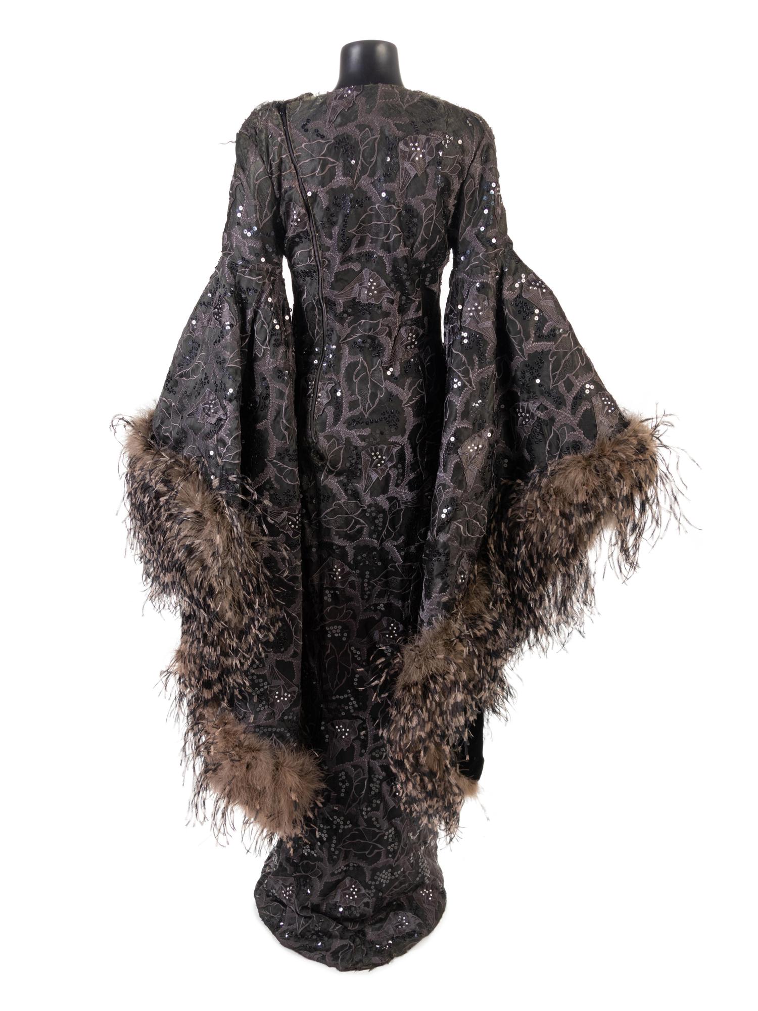 Pierre Balmain Haute Couture Evening Dress, 1980-90s