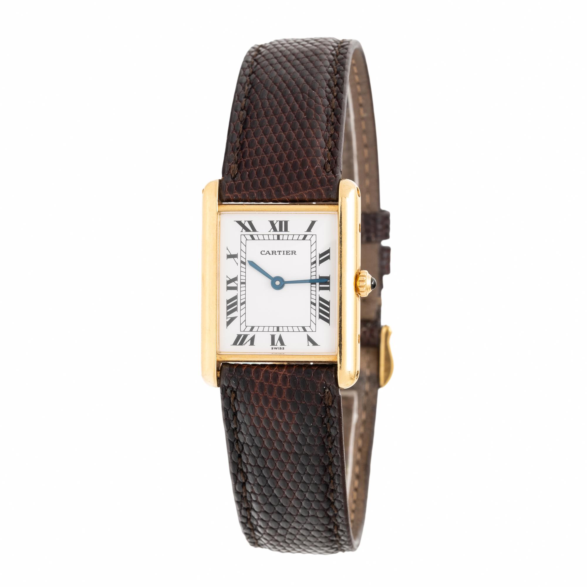 Cartier, Ref. 88105, 18K Yellow Gold 'Tank Louis' Watch