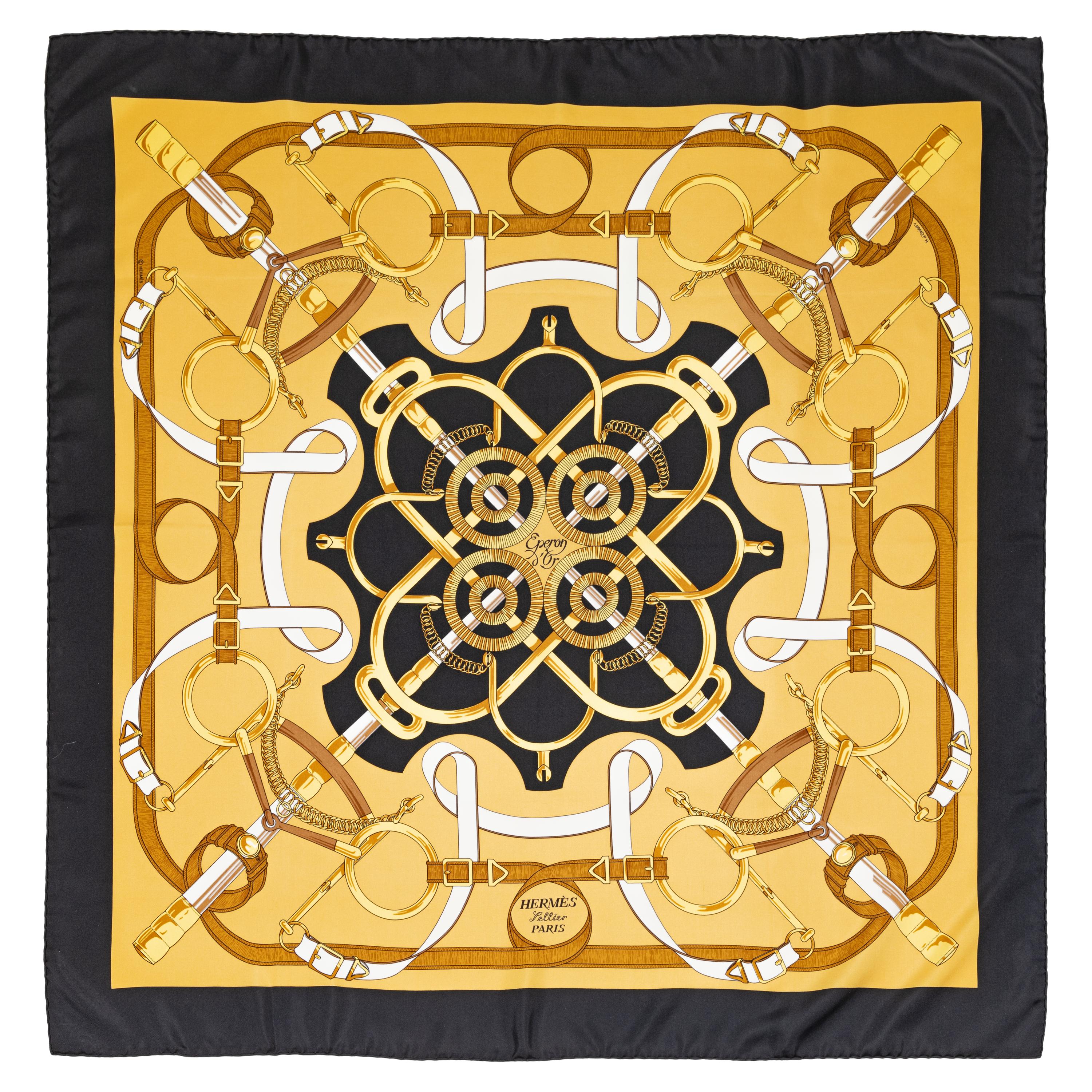 Hermès 90cm Silk Scarf