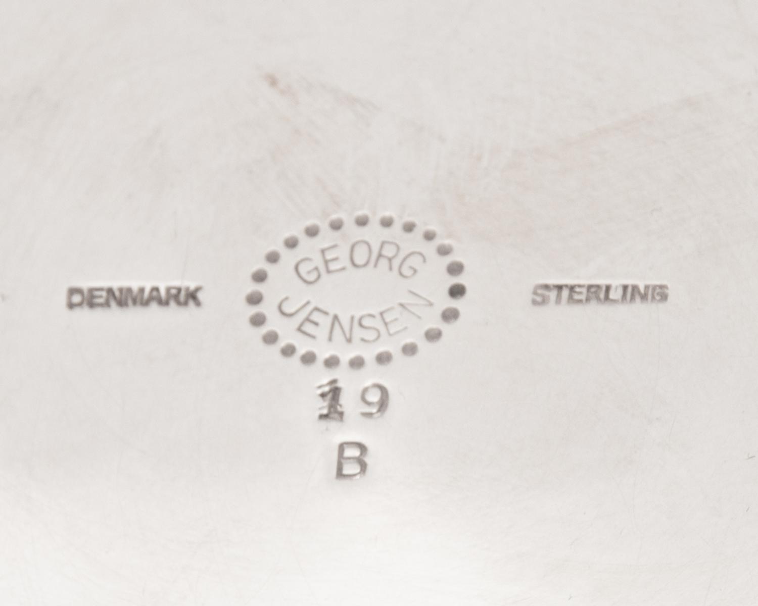 A Georg Jensen Silver Center Bowl