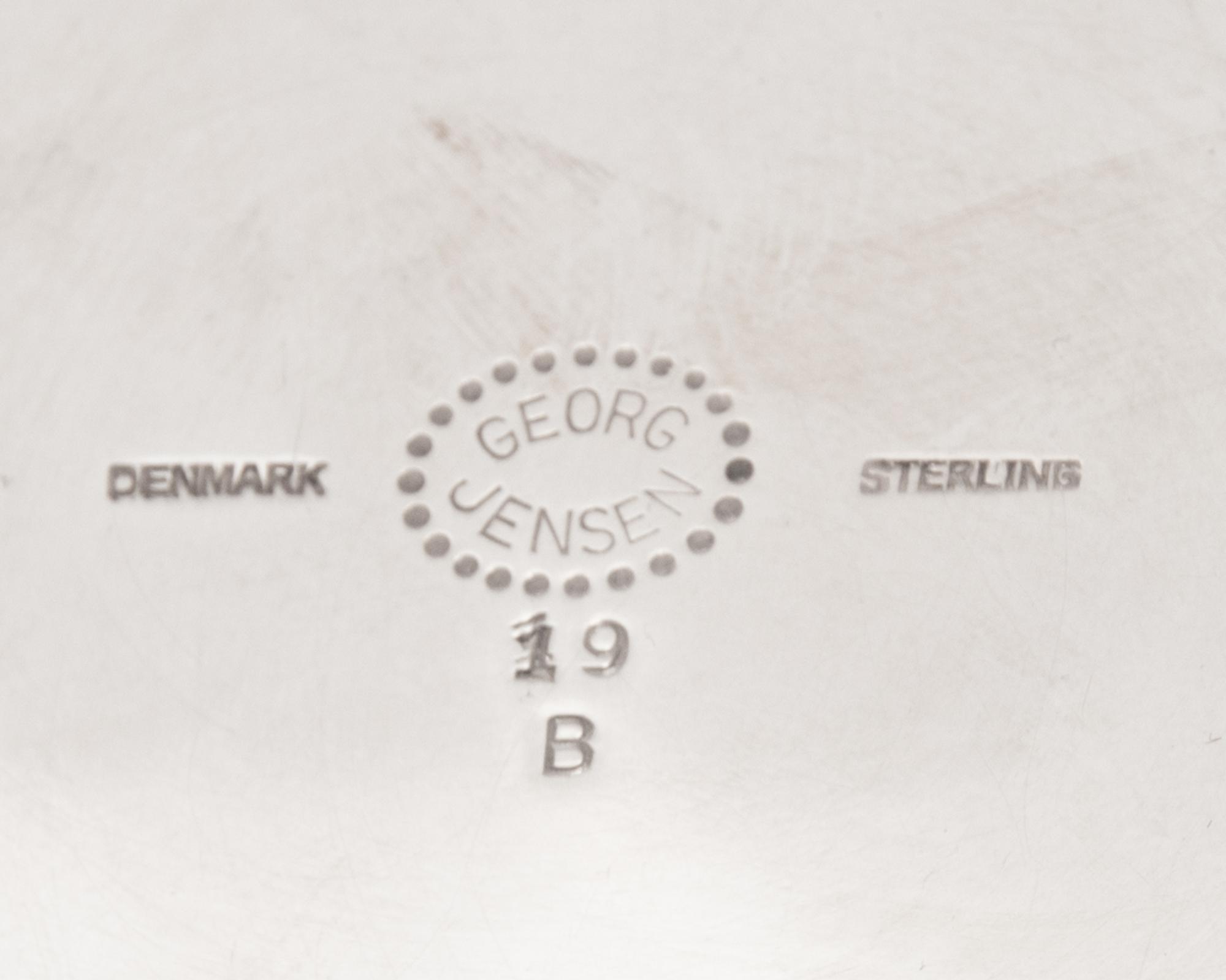 A Georg Jensen Silver Center Bowl