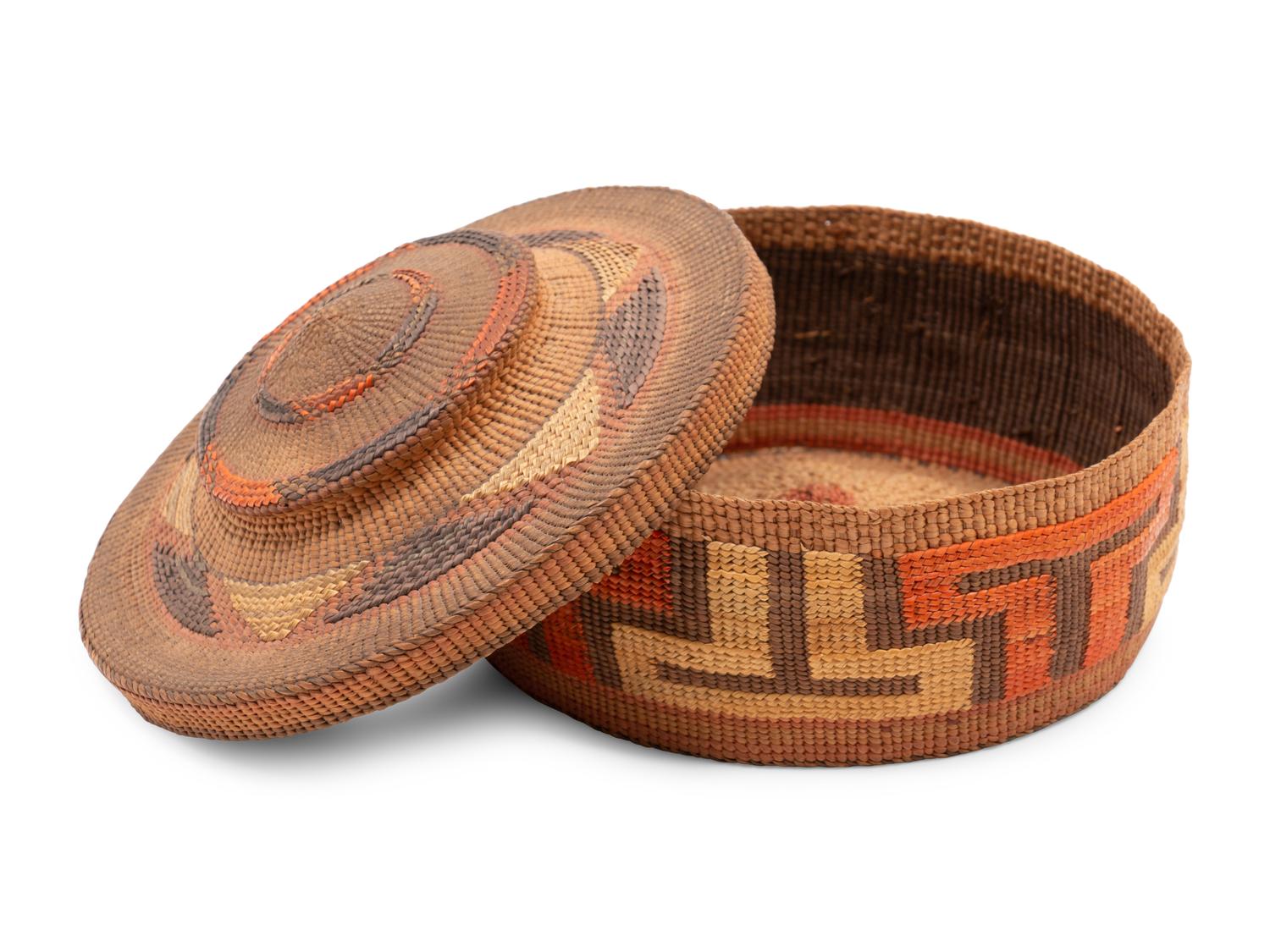 Tlingit Rattle-Top Basket