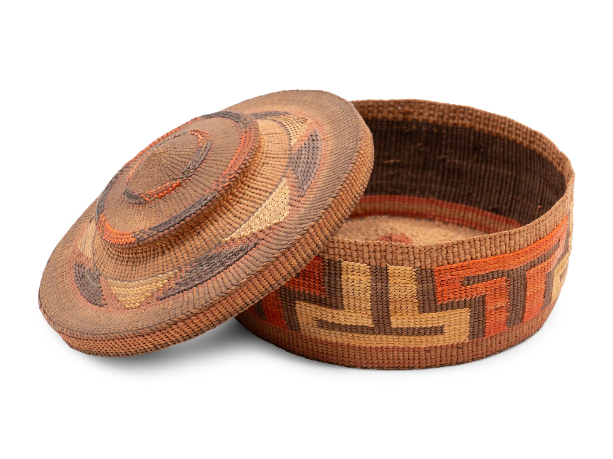 Tlingit Rattle-Top Basket