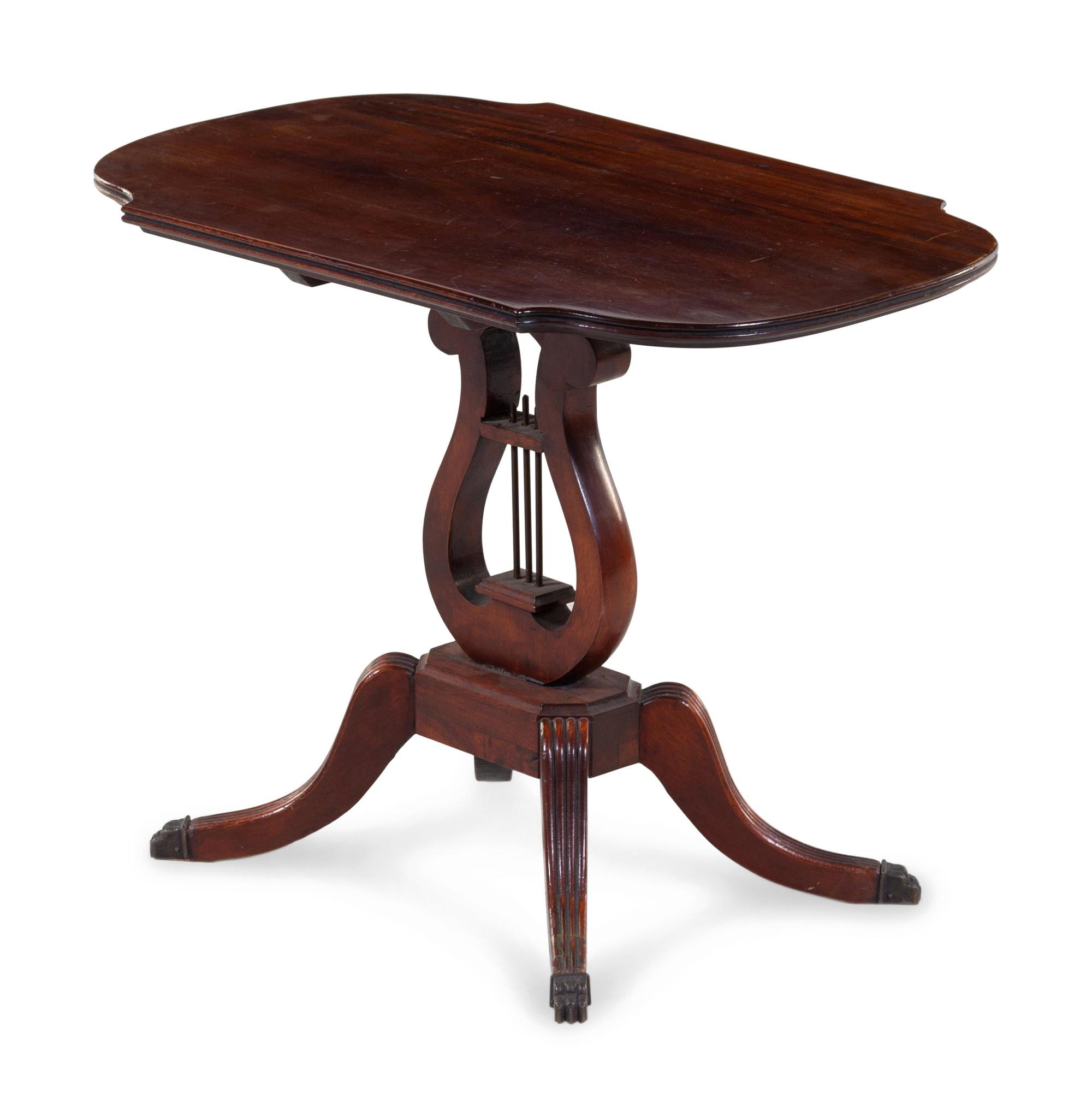 A Classical Style Mahogany Tilt-Top Table