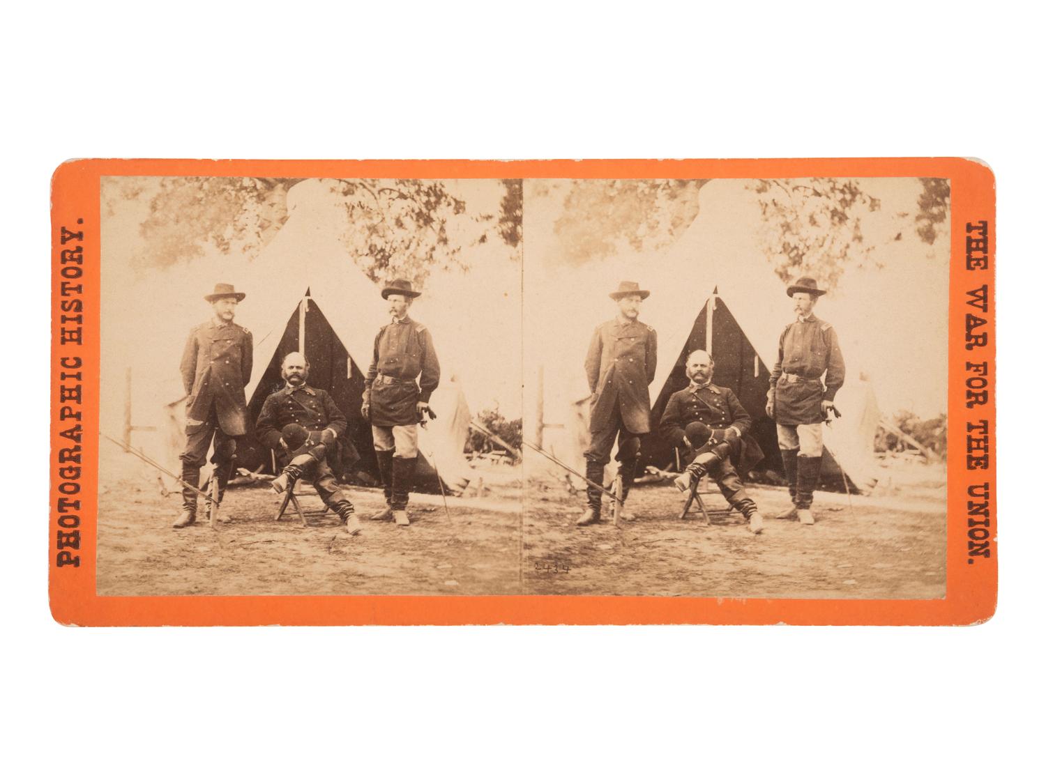 [CIVIL WAR]. A group of items related to Brevet Brigadier General Lewis RICHMOND (1824-1894).