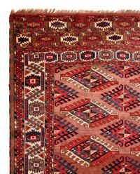 A Turkmen Yomut Wool Rug
