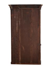 An American Classical Mahogany Eglomise Mantel Clock