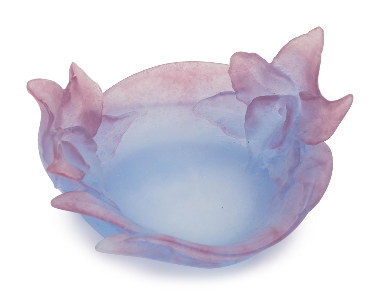 Four Daum Glass Articles