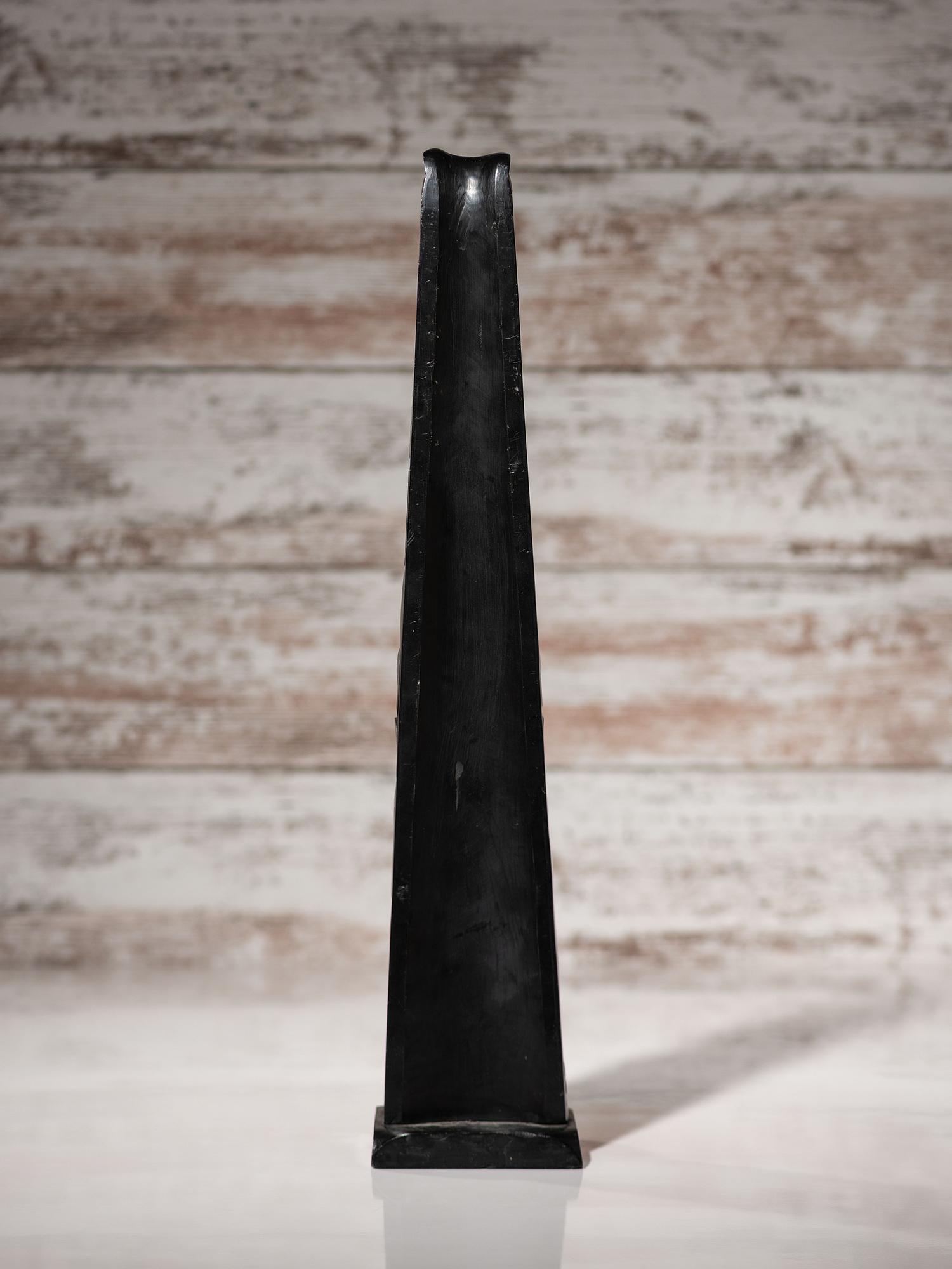 Haida Argillite Totem Pole