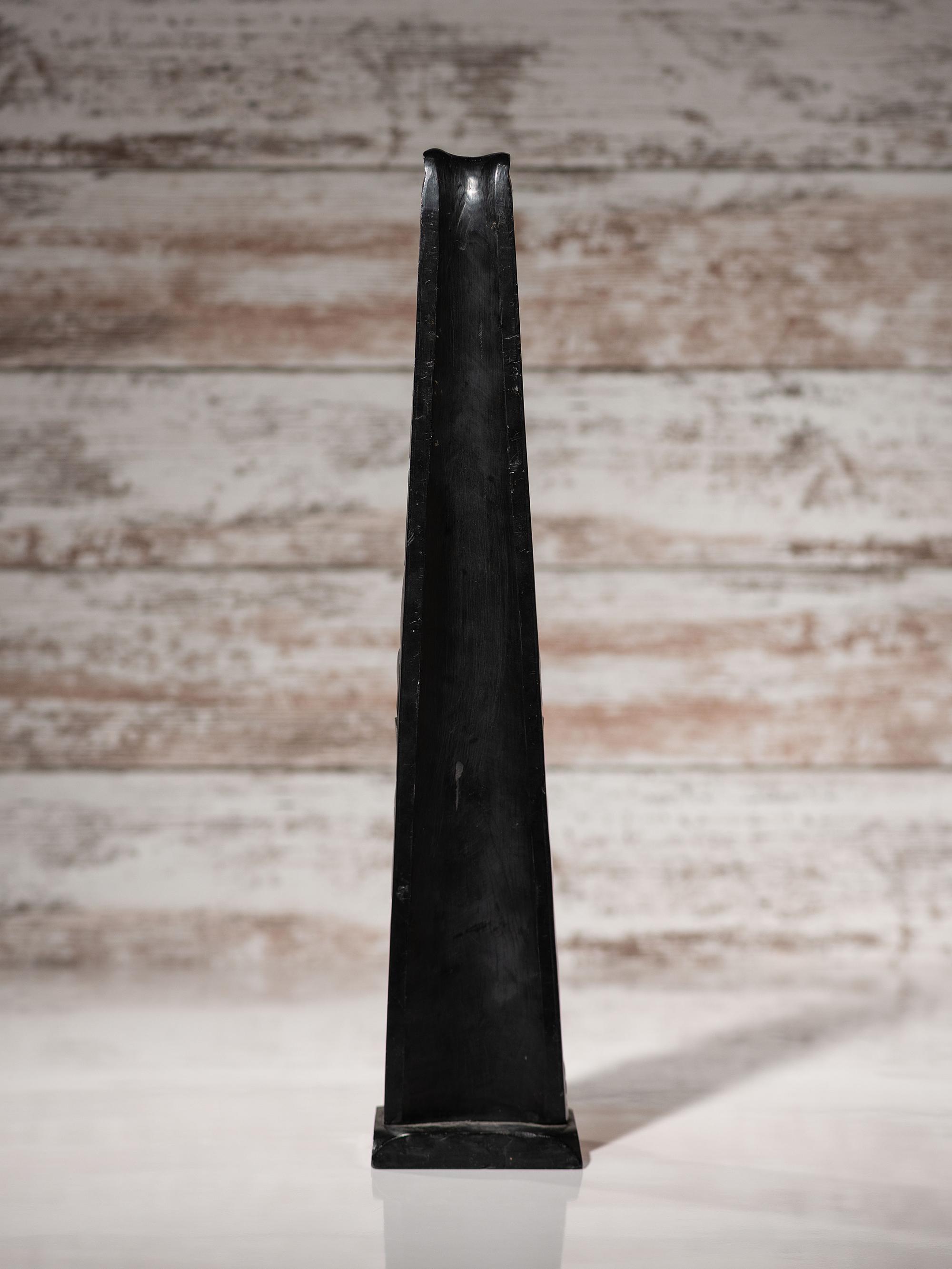 Haida Argillite Totem Pole