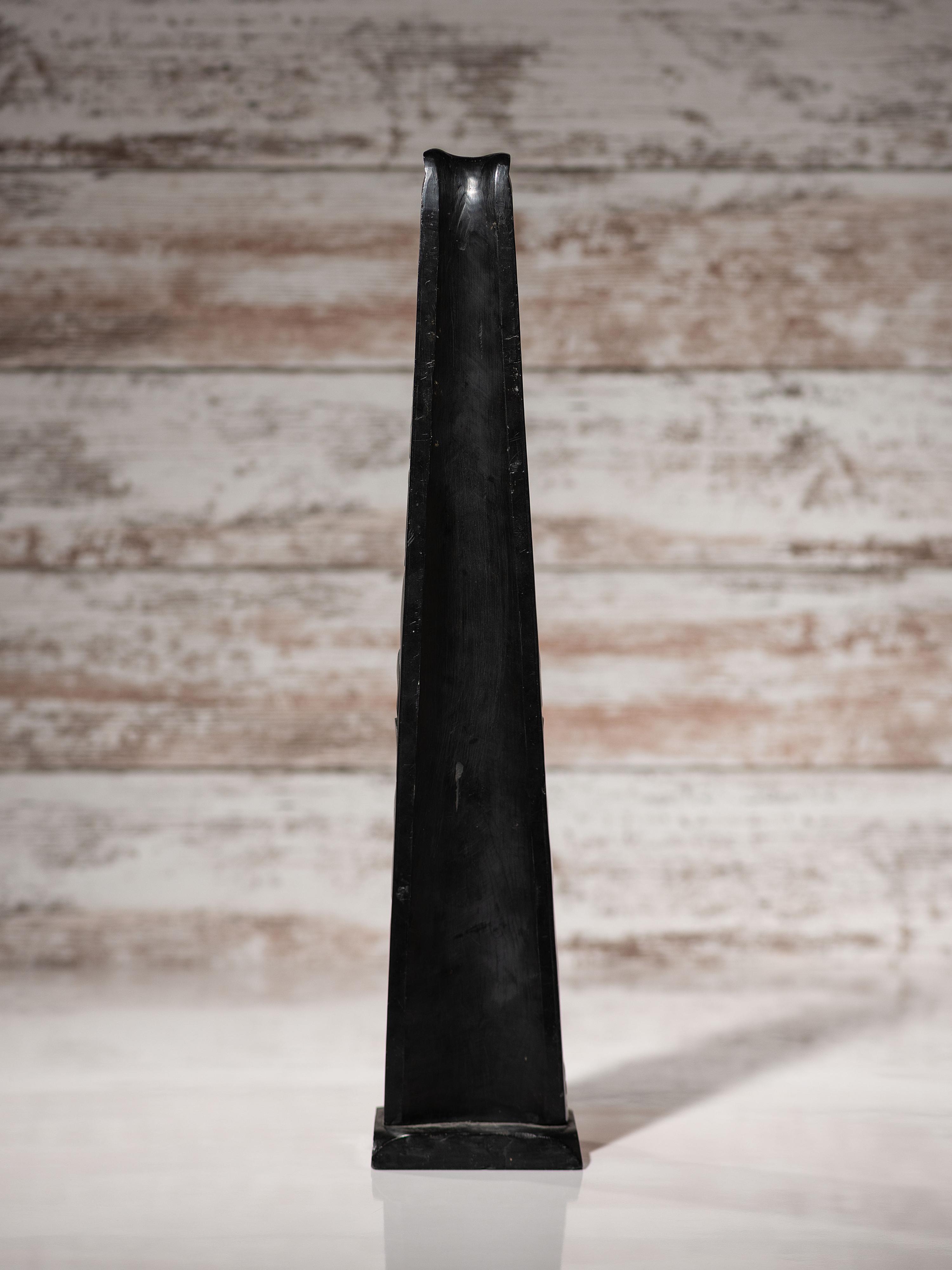 Haida Argillite Totem Pole
