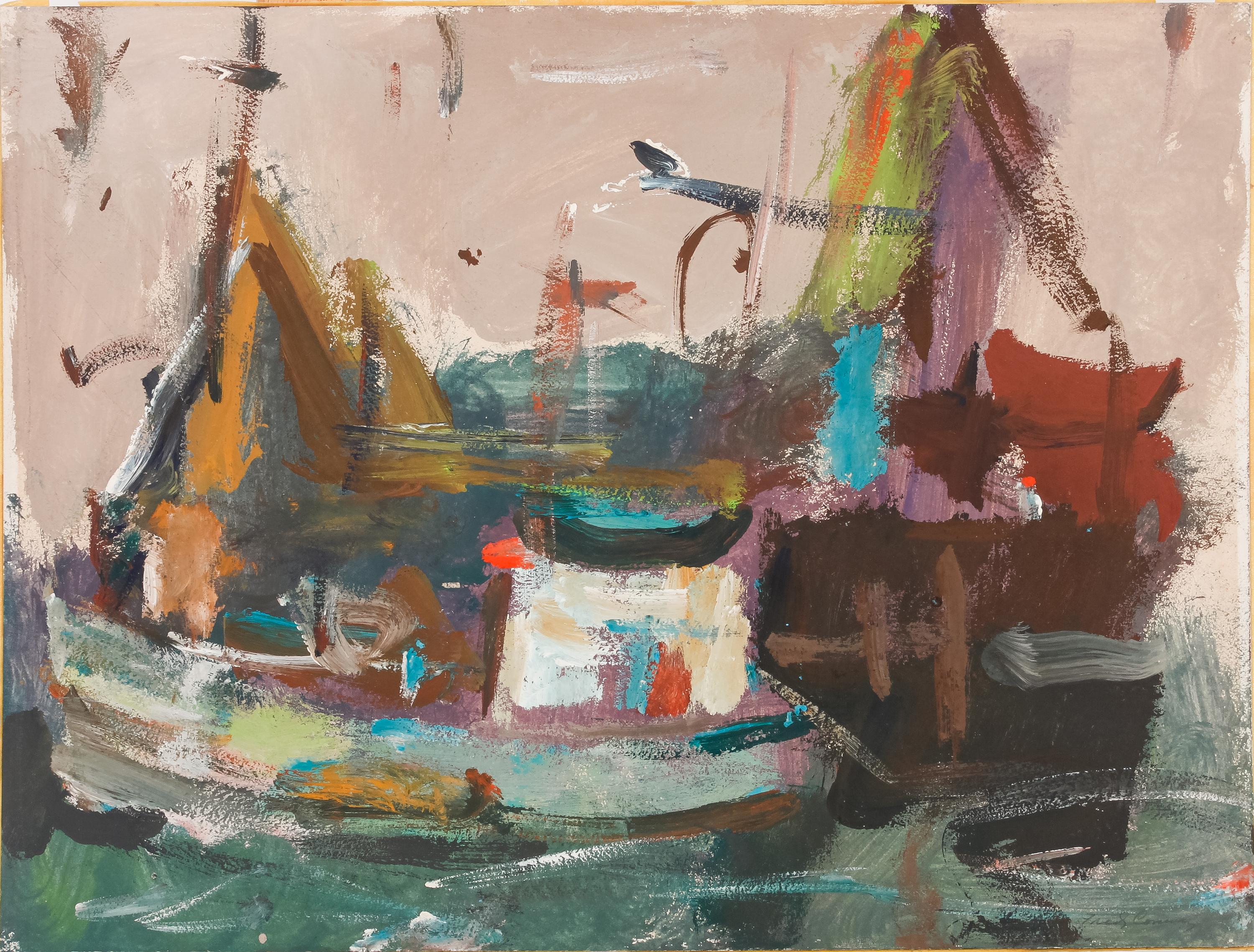 Three Works: Harbor Scenes