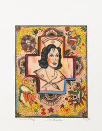 Tony Fitzpatrick, (American, b. 1958), Little Jumbo, Vegas Ant, and The Healer (1993) 1994 (a group of 3)
