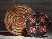 Navajo Baskets, with Spider Woman Crosses
