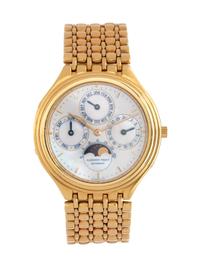 Audemars Piguet, 18K Yellow Gold 'Quantieme Perpetual Calendar' Wristwatch