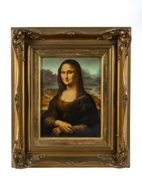 A German Porcelain Plaque: Mona Lisa (La Giaconda) — ROSENTHAL, 20TH CENTURY, AFTER LEONARDO DA VINCI