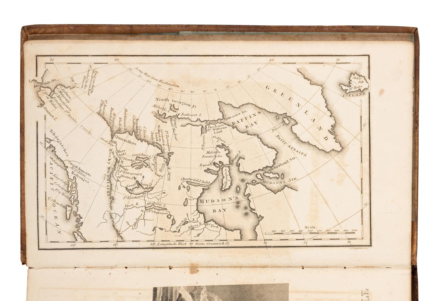 SNELLING, William Joseph (1804-1848). The Polar Regions of the Western Continent Explored . Boston: W.W. Reed, 1831.